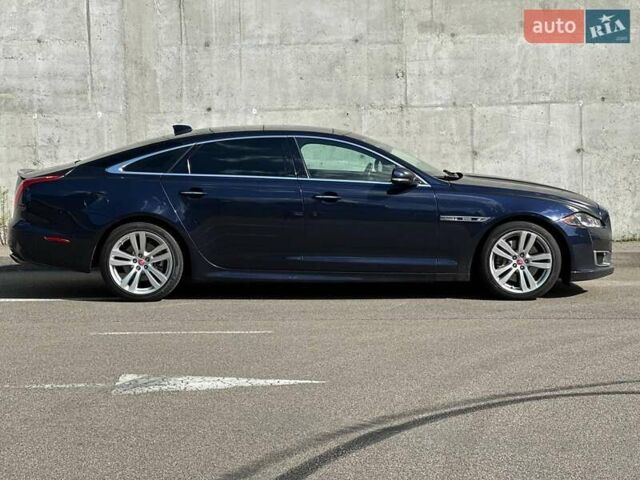 Ягуар Икс Джей 2018 в Киеве на Automoto.ua Синий Ягуар Икс Джей, объемом двигателя 2.99 л и пробегом 101 тыс. км за 28500 $, фото 9 на Automoto.ua