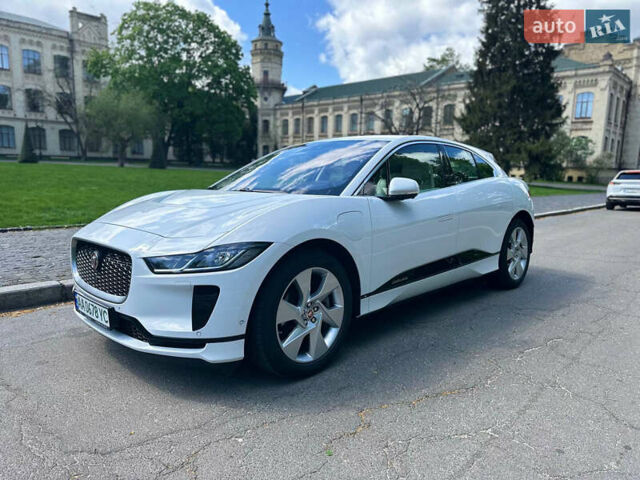 Белый Ягуар I-Pace, объемом двигателя 0 л и пробегом 44 тыс. км за 27800 $, фото 1 на Automoto.ua