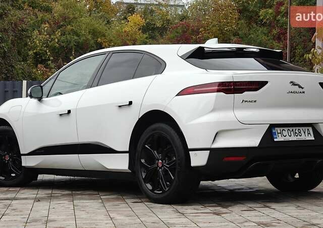 Белый Ягуар I-Pace, объемом двигателя 0 л и пробегом 58 тыс. км за 29700 $, фото 1 на Automoto.ua