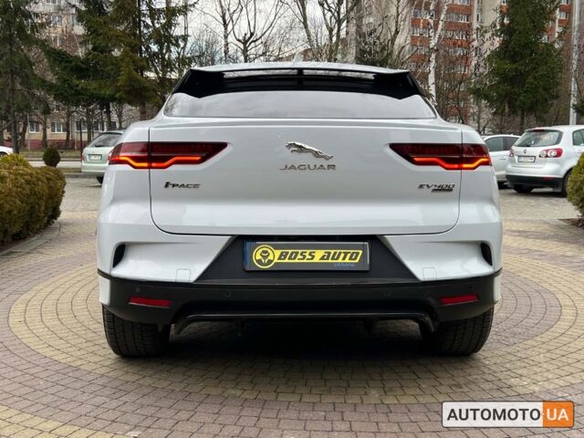 Белый Ягуар I-Pace, объемом двигателя 90 л и пробегом 68 тыс. км за 32999 $, фото 5 на Automoto.ua