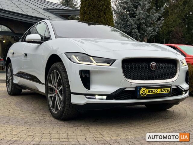 Белый Ягуар I-Pace, объемом двигателя 90 л и пробегом 68 тыс. км за 32999 $, фото 8 на Automoto.ua