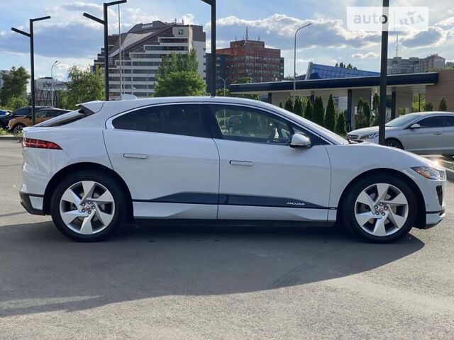 Белый Ягуар I-Pace, объемом двигателя 0 л и пробегом 54 тыс. км за 31999 $, фото 6 на Automoto.ua