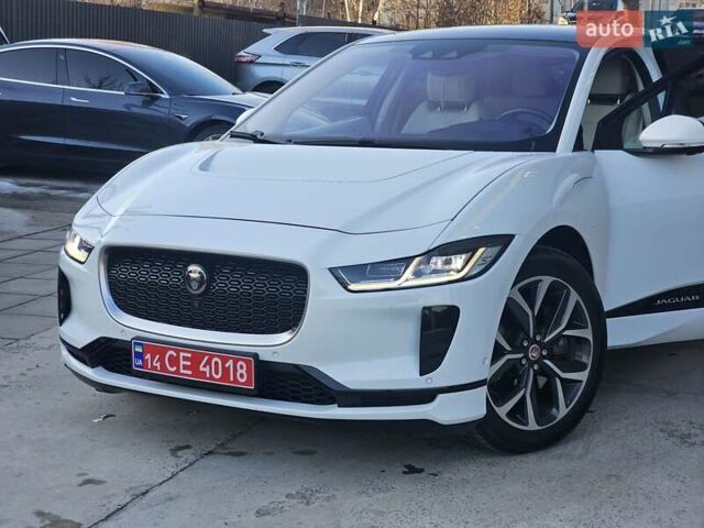 Белый Ягуар I-Pace, объемом двигателя 0 л и пробегом 101 тыс. км за 24700 $, фото 1 на Automoto.ua