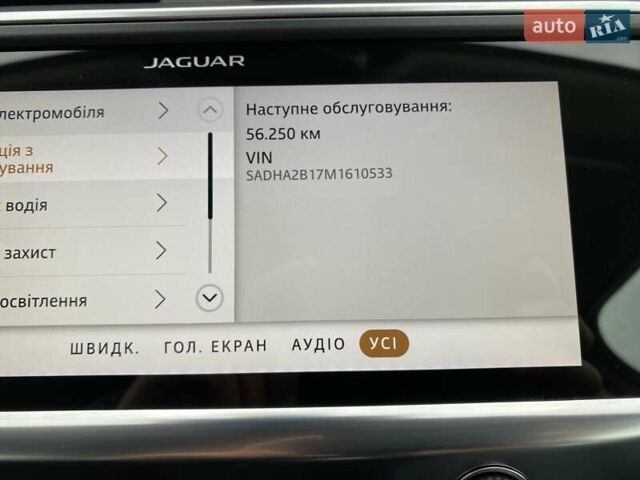 Белый Ягуар I-Pace, объемом двигателя 0 л и пробегом 24 тыс. км за 30700 $, фото 64 на Automoto.ua