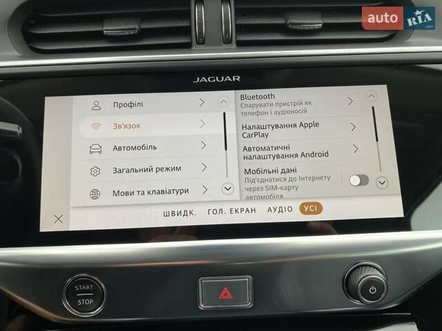 Белый Ягуар I-Pace, объемом двигателя 0 л и пробегом 24 тыс. км за 30700 $, фото 59 на Automoto.ua