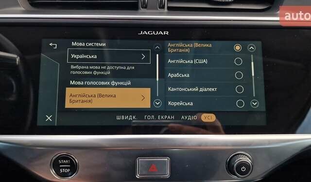 Белый Ягуар I-Pace, объемом двигателя 0 л и пробегом 80 тыс. км за 26190 $, фото 128 на Automoto.ua