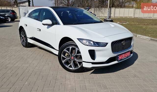 Белый Ягуар I-Pace, объемом двигателя 0 л и пробегом 80 тыс. км за 26190 $, фото 52 на Automoto.ua