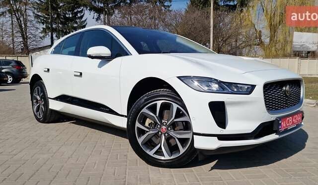 Белый Ягуар I-Pace, объемом двигателя 0 л и пробегом 80 тыс. км за 26190 $, фото 56 на Automoto.ua