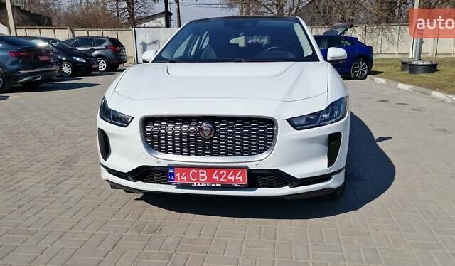 Белый Ягуар I-Pace, объемом двигателя 0 л и пробегом 80 тыс. км за 26190 $, фото 3 на Automoto.ua