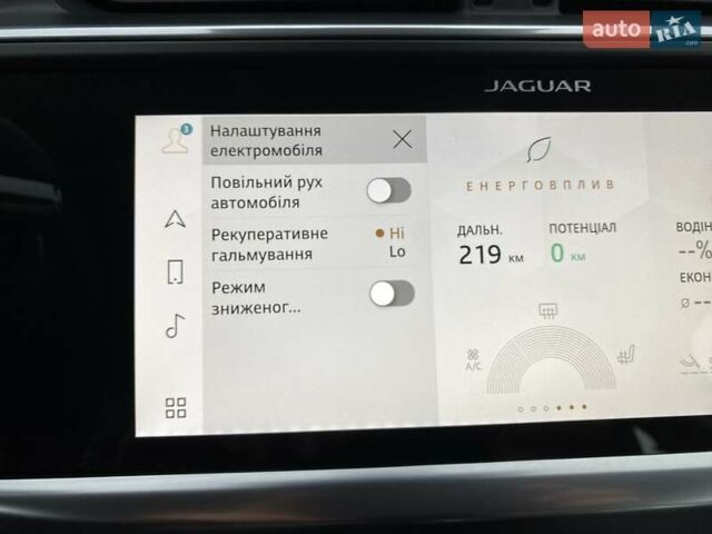 Белый Ягуар I-Pace, объемом двигателя 0 л и пробегом 45 тыс. км за 28700 $, фото 56 на Automoto.ua