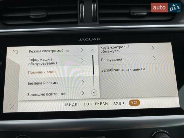Белый Ягуар I-Pace, объемом двигателя 0 л и пробегом 45 тыс. км за 28700 $, фото 62 на Automoto.ua