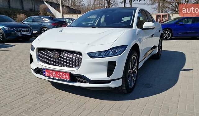 Белый Ягуар I-Pace, объемом двигателя 0 л и пробегом 80 тыс. км за 26190 $, фото 1 на Automoto.ua