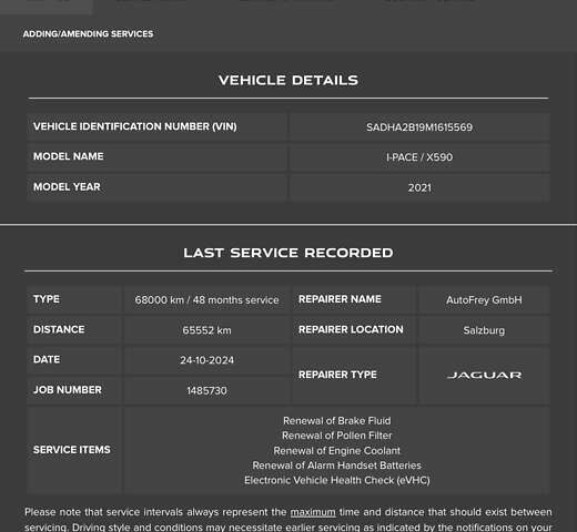 Білий Ягуар I-Pace, об'ємом двигуна 0 л та пробігом 79 тис. км за 32900 $, фото 45 на Automoto.ua