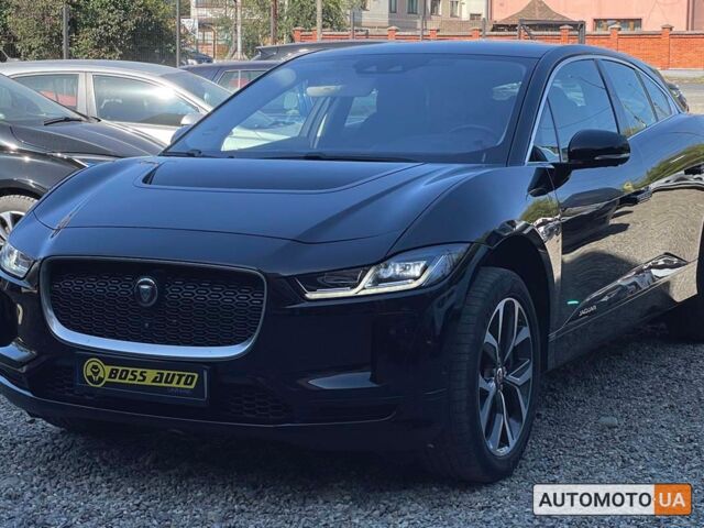 Черный Ягуар I-Pace, объемом двигателя 90 л и пробегом 121 тыс. км за 27100 $, фото 2 на Automoto.ua