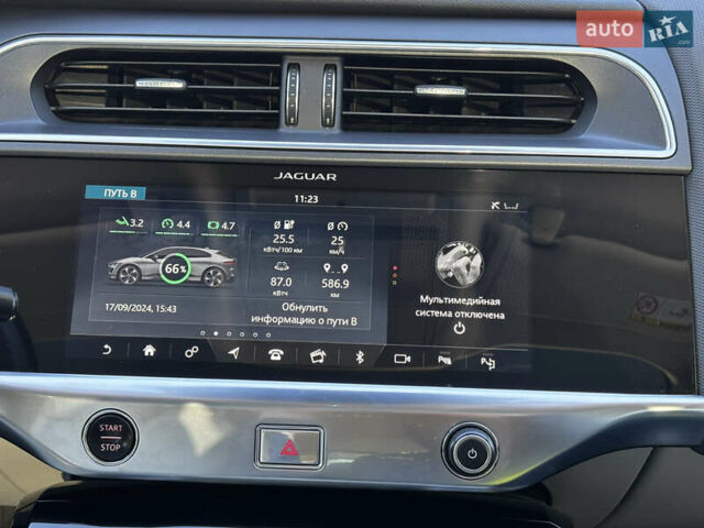 Черный Ягуар I-Pace, объемом двигателя 0 л и пробегом 66 тыс. км за 24200 $, фото 27 на Automoto.ua