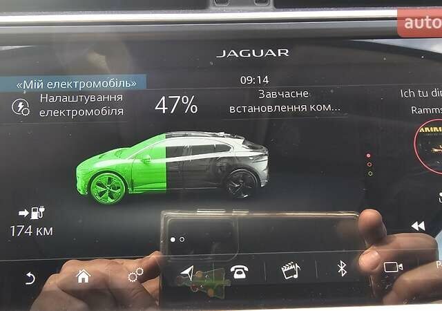 Черный Ягуар I-Pace, объемом двигателя 0 л и пробегом 109 тыс. км за 24450 $, фото 13 на Automoto.ua