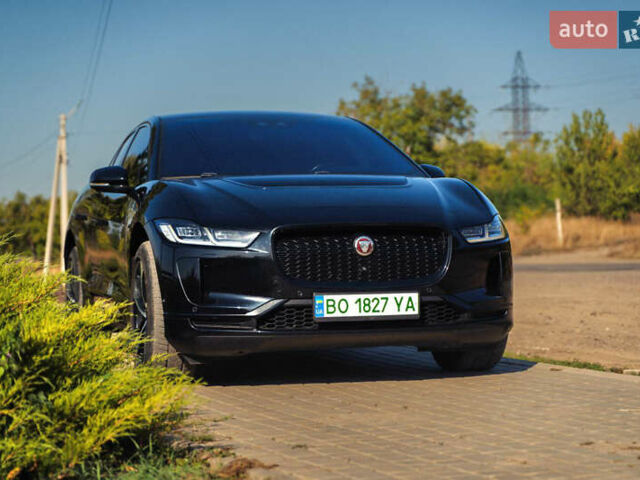 Черный Ягуар I-Pace, объемом двигателя 0 л и пробегом 82 тыс. км за 30000 $, фото 1 на Automoto.ua
