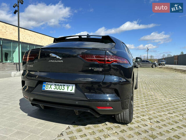 Черный Ягуар I-Pace, объемом двигателя 0 л и пробегом 175 тыс. км за 28900 $, фото 5 на Automoto.ua
