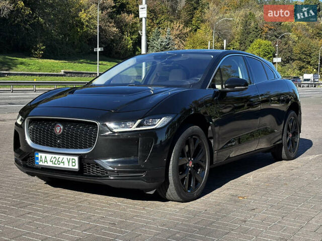 Черный Ягуар I-Pace, объемом двигателя 0 л и пробегом 66 тыс. км за 24200 $, фото 2 на Automoto.ua