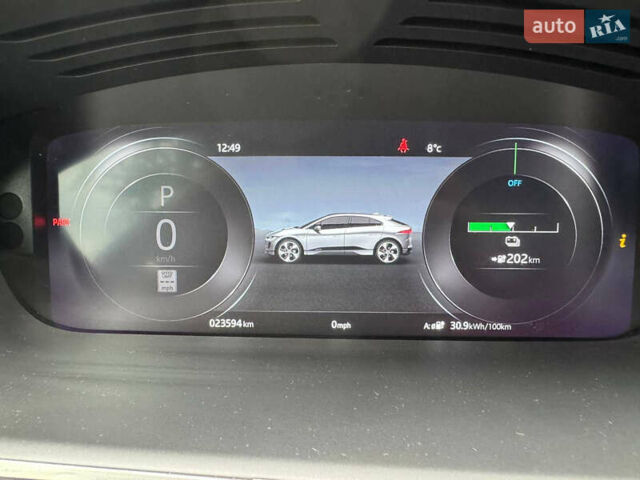 Черный Ягуар I-Pace, объемом двигателя 0 л и пробегом 24 тыс. км за 34900 $, фото 7 на Automoto.ua