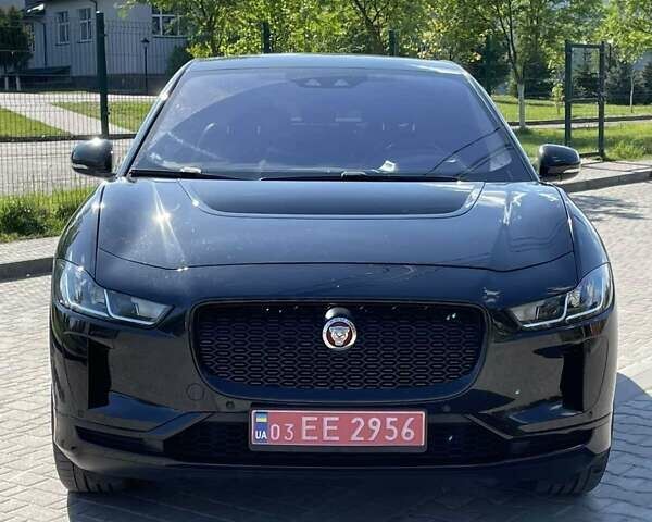 Черный Ягуар I-Pace, объемом двигателя 0 л и пробегом 104 тыс. км за 24499 $, фото 1 на Automoto.ua