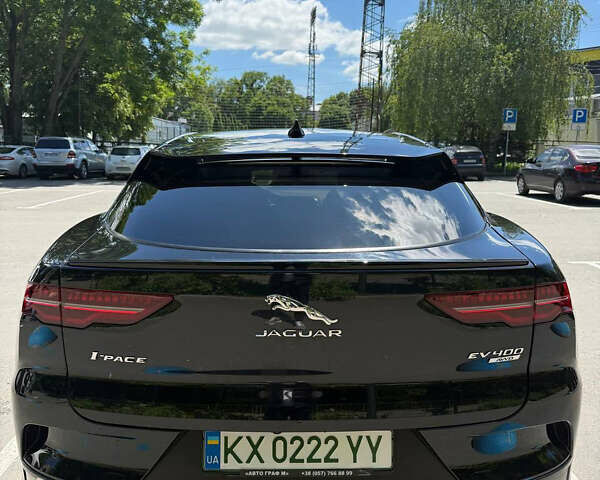 Черный Ягуар I-Pace, объемом двигателя 0 л и пробегом 77 тыс. км за 32000 $, фото 1 на Automoto.ua