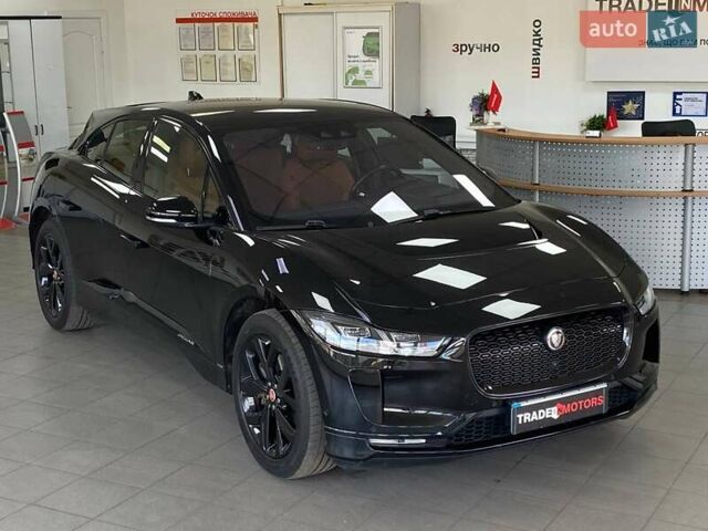 Черный Ягуар I-Pace, объемом двигателя 0 л и пробегом 73 тыс. км за 33990 $, фото 1 на Automoto.ua