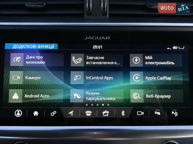 Черный Ягуар I-Pace, объемом двигателя 0 л и пробегом 120 тыс. км за 25900 $, фото 79 на Automoto.ua