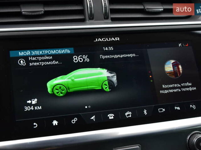 Черный Ягуар I-Pace, объемом двигателя 0 л и пробегом 49 тыс. км за 29900 $, фото 53 на Automoto.ua
