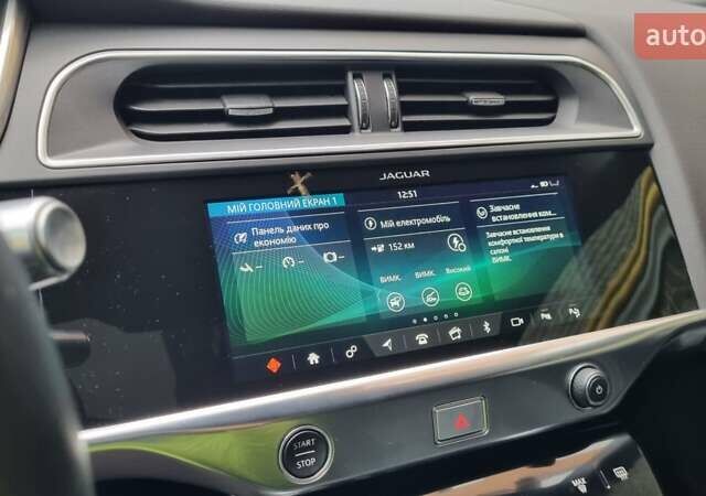 Черный Ягуар I-Pace, объемом двигателя 0 л и пробегом 44 тыс. км за 24900 $, фото 53 на Automoto.ua