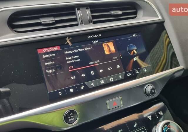 Черный Ягуар I-Pace, объемом двигателя 0 л и пробегом 44 тыс. км за 24900 $, фото 54 на Automoto.ua