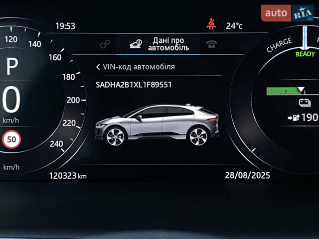 Черный Ягуар I-Pace, объемом двигателя 0 л и пробегом 120 тыс. км за 25900 $, фото 65 на Automoto.ua