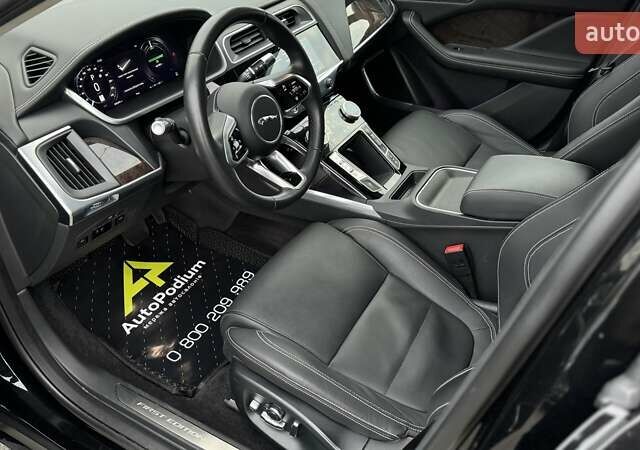 Черный Ягуар I-Pace, объемом двигателя 0 л и пробегом 36 тыс. км за 31999 $, фото 14 на Automoto.ua