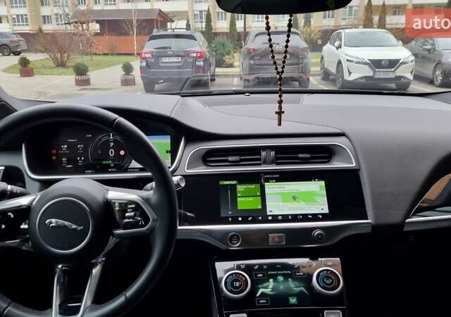 Черный Ягуар I-Pace, объемом двигателя 0 л и пробегом 44 тыс. км за 24900 $, фото 45 на Automoto.ua