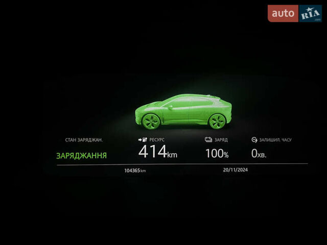 Черный Ягуар I-Pace, объемом двигателя 0 л и пробегом 102 тыс. км за 24990 $, фото 15 на Automoto.ua