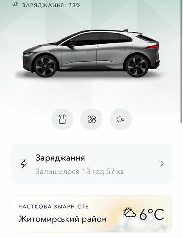 Чорний Ягуар I-Pace, об'ємом двигуна 0 л та пробігом 126 тис. км за 25500 $, фото 23 на Automoto.ua