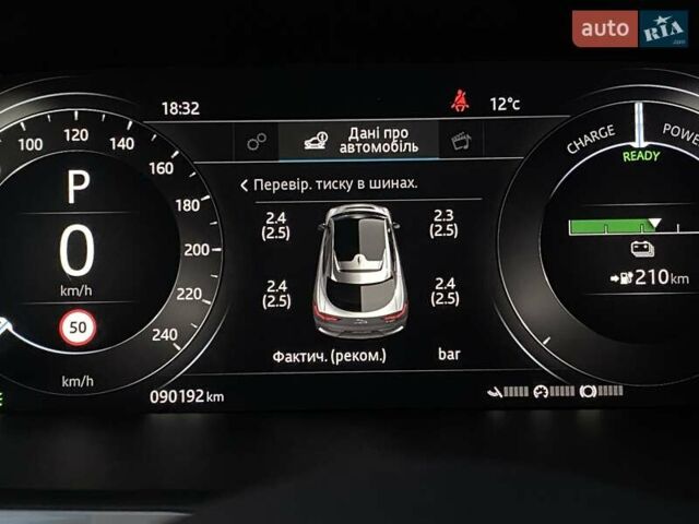 Черный Ягуар I-Pace, объемом двигателя 0 л и пробегом 90 тыс. км за 26900 $, фото 42 на Automoto.ua