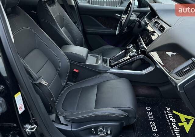 Черный Ягуар I-Pace, объемом двигателя 0 л и пробегом 36 тыс. км за 31999 $, фото 21 на Automoto.ua