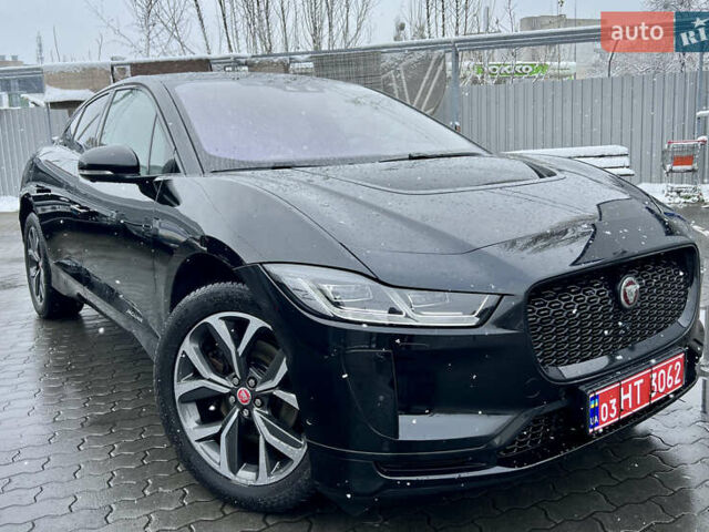 Черный Ягуар I-Pace, объемом двигателя 0 л и пробегом 116 тыс. км за 23990 $, фото 1 на Automoto.ua