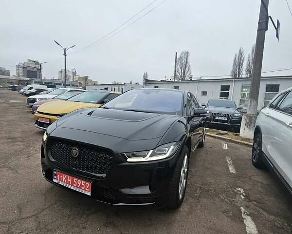 Черный Ягуар I-Pace, объемом двигателя 0 л и пробегом 59 тыс. км за 28700 $, фото 1 на Automoto.ua