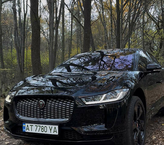 Черный Ягуар I-Pace, объемом двигателя 0 л и пробегом 37 тыс. км за 32400 $, фото 2 на Automoto.ua