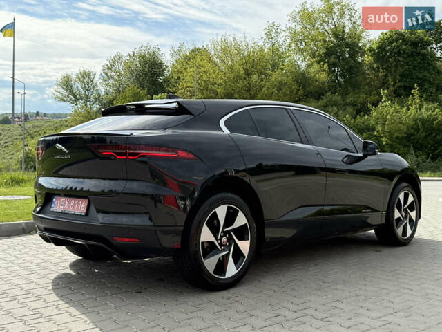 Черный Ягуар I-Pace, объемом двигателя 0 л и пробегом 62 тыс. км за 27400 $, фото 6 на Automoto.ua