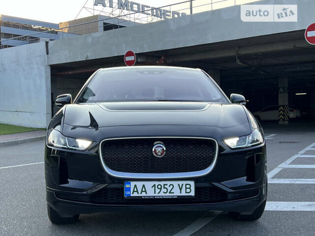 Черный Ягуар I-Pace, объемом двигателя 0 л и пробегом 52 тыс. км за 36400 $, фото 1 на Automoto.ua