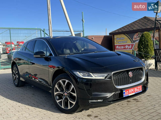 Черный Ягуар I-Pace, объемом двигателя 0 л и пробегом 113 тыс. км за 26047 $, фото 1 на Automoto.ua