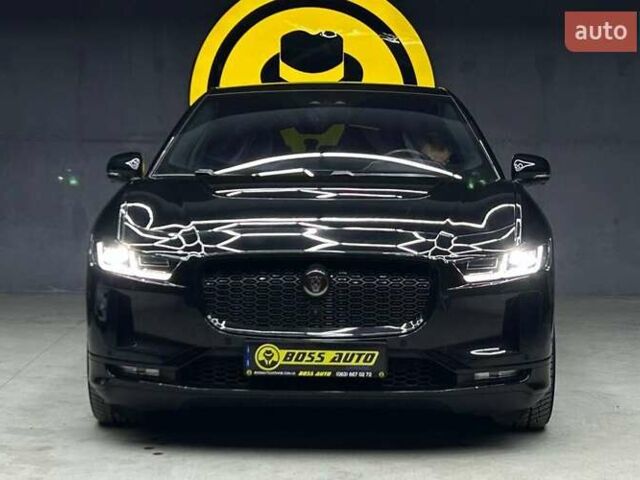 Черный Ягуар I-Pace, объемом двигателя 0 л и пробегом 47 тыс. км за 34500 $, фото 1 на Automoto.ua