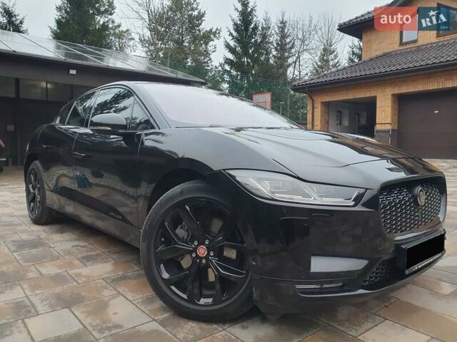 Черный Ягуар I-Pace, объемом двигателя 0 л и пробегом 65 тыс. км за 35900 $, фото 1 на Automoto.ua