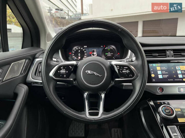 Черный Ягуар I-Pace, объемом двигателя 0 л и пробегом 46 тыс. км за 27200 $, фото 18 на Automoto.ua