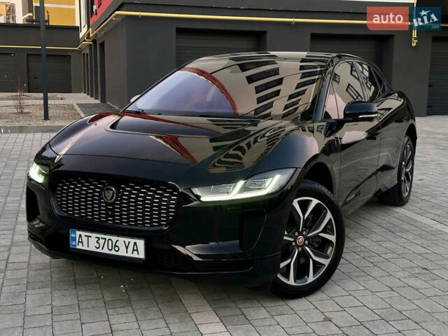Черный Ягуар I-Pace, объемом двигателя 0 л и пробегом 34 тыс. км за 31400 $, фото 1 на Automoto.ua