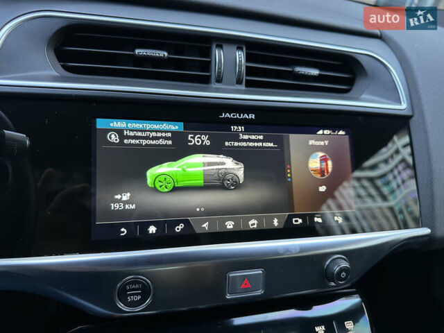 Черный Ягуар I-Pace, объемом двигателя 0 л и пробегом 90 тыс. км за 71906 $, фото 16 на Automoto.ua