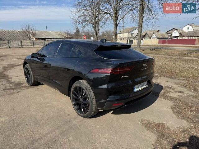Черный Ягуар I-Pace, объемом двигателя 0 л и пробегом 78 тыс. км за 26000 $, фото 2 на Automoto.ua